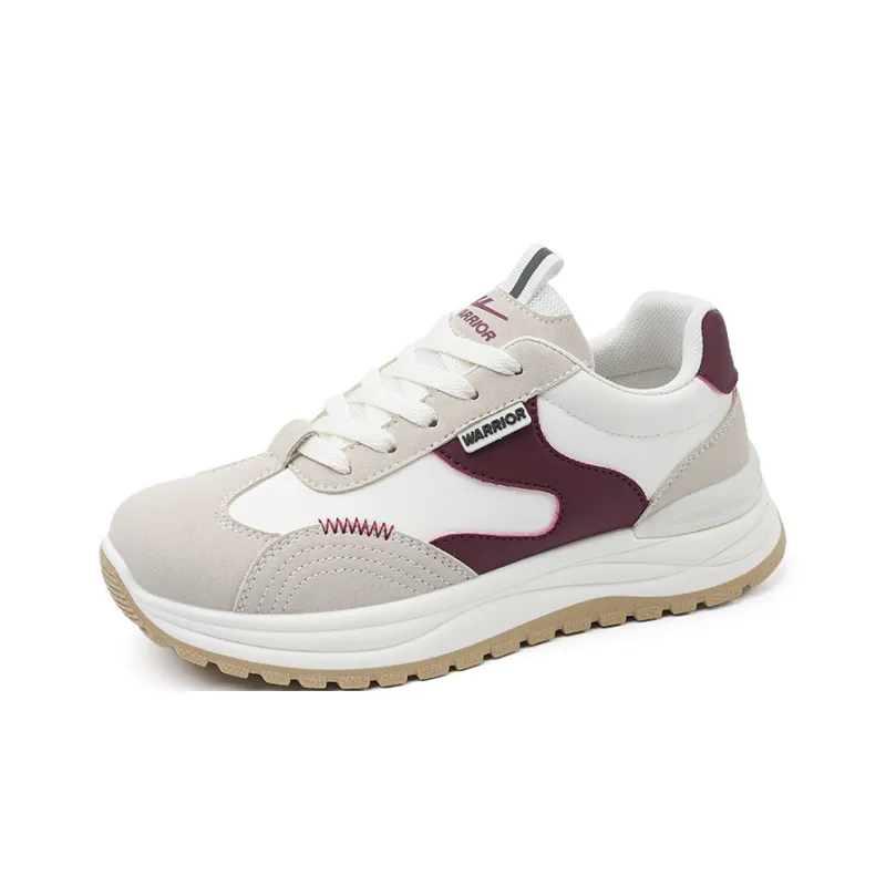 Warrior Abrasion Resistant Low Top Chunky Sneakers Women's-1