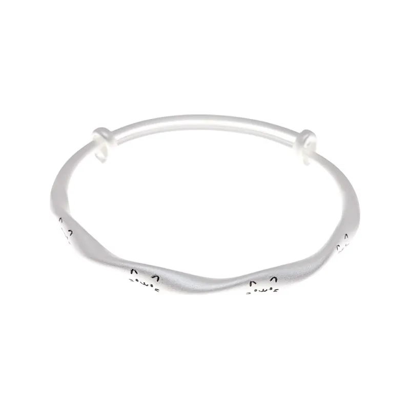 Centennial Chuanqi Pure Silver 999.9 Bangles Women's-0