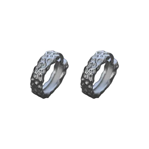 QIANFANGDAHUANGYE Titanium Steel Earrings Unisex