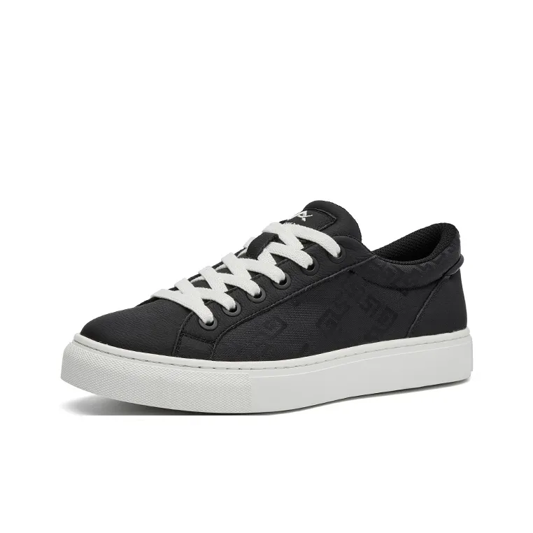 Oak Elephant Coverage Low Top Skateboard Shoes Men's Black-1
