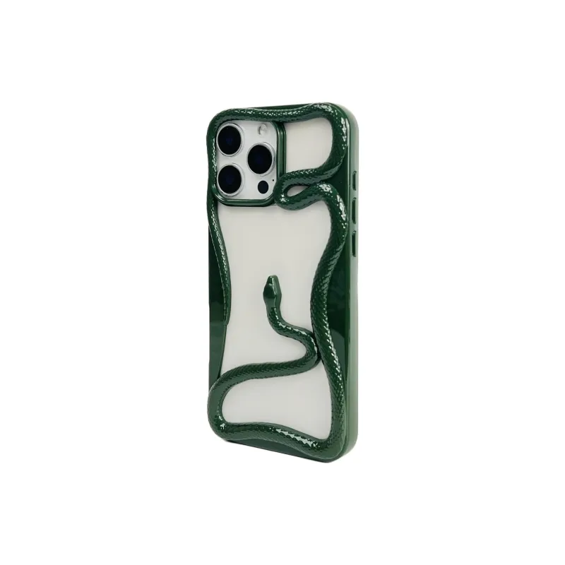 Wei Xin TPU Material Cut Out Snake Year Limited Phone Cases Compatible With IPhone 16/15 Pro Max/Apple 13/14 Pro/Max-14