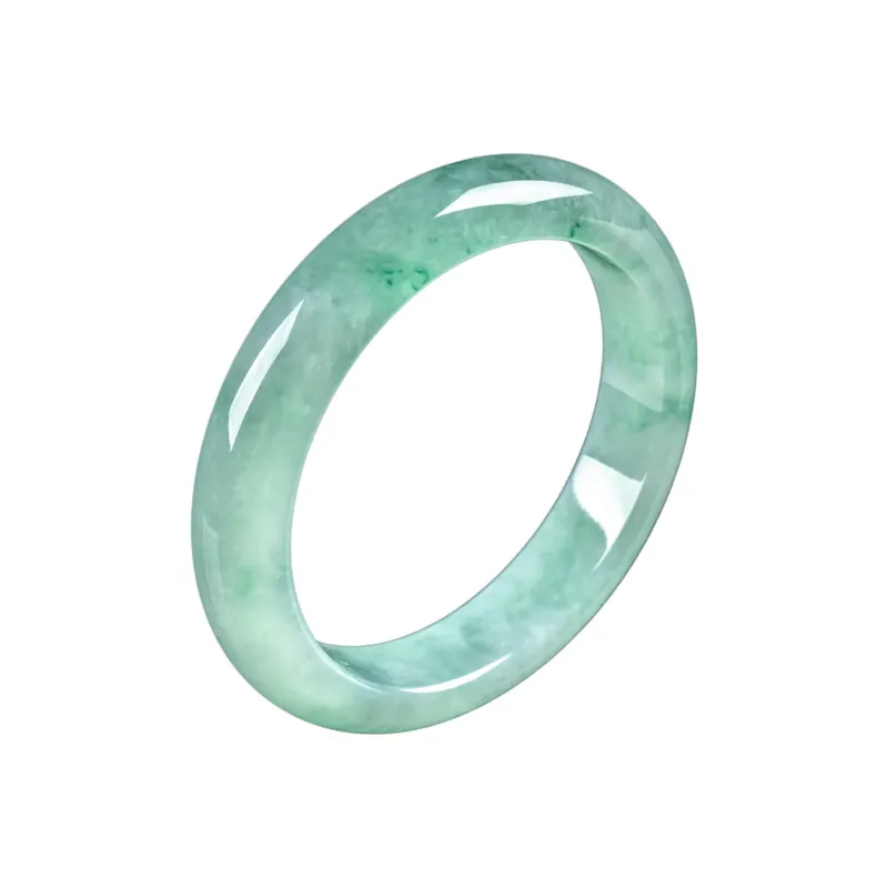 PUPAN Glutinous Jade Jadeite Bangles Women's-0