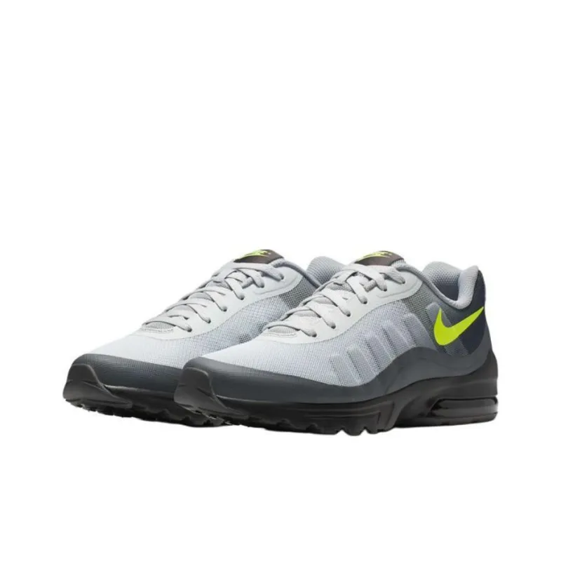 Nike Air Max Invigor Anti Slip Wear Resistant Low Top Running Shoes Men's Gray Black-2