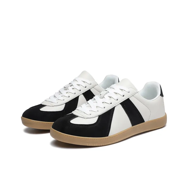 JANECO Anti Slip Wear Resistant Low Top Skateboard Shoes Unisex-2