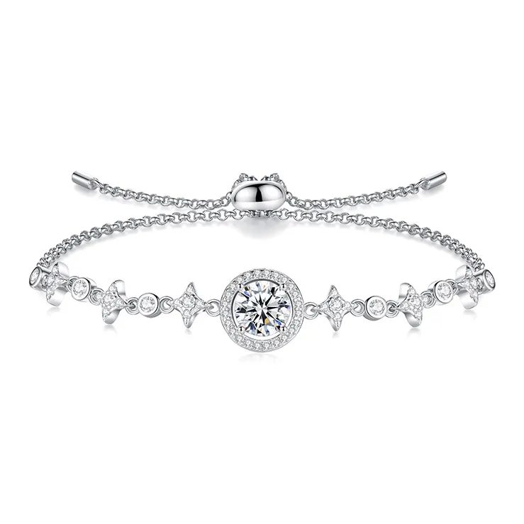 Good Quality S925 Silver Bracelets Women's-0