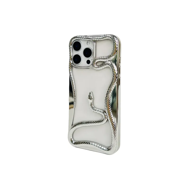 Wei Xin TPU Material Cut Out Snake Year Limited Phone Cases Compatible With IPhone 16/15 Pro Max/Apple 13/14 Pro/Max-2