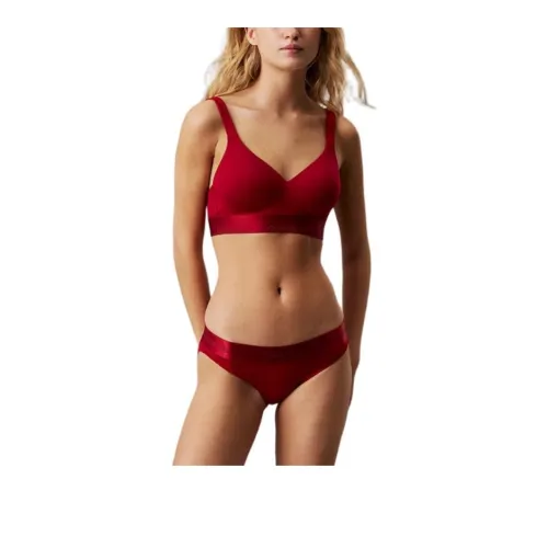 CALVIN KLEIN Bra Europe Version Women's Red