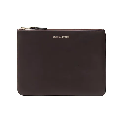 CDG Logo Printed Zip-Up Wallet