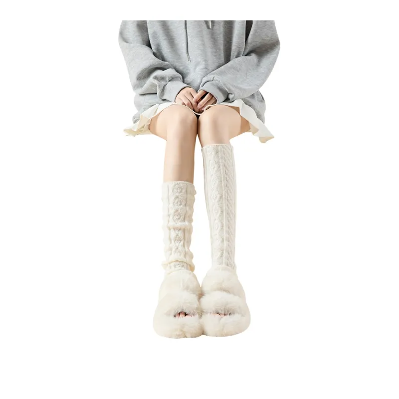 AOKANG Knee High Socks Women's Combo Set-5