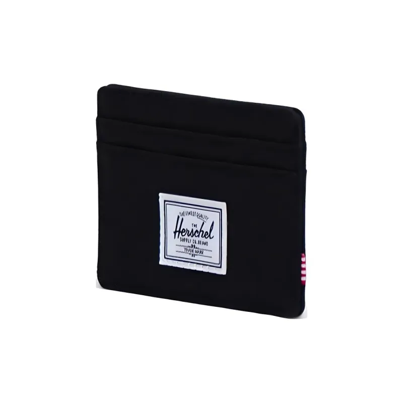 Herschel Recycled Material Card Holder Regular Men's Black-1