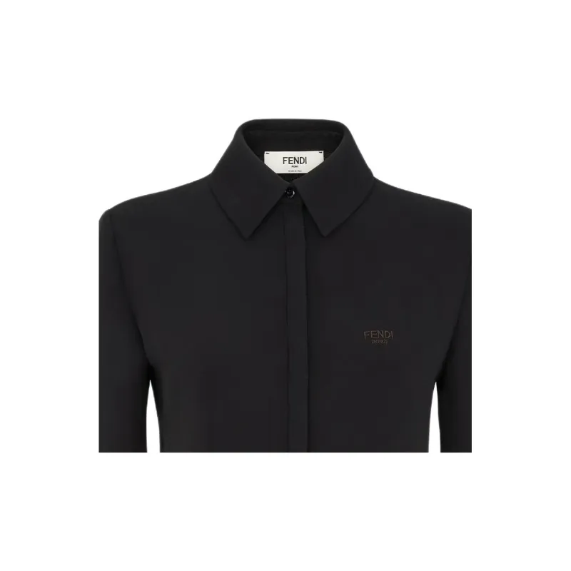 FENDI Short Sleeve Polo Shirt-4
