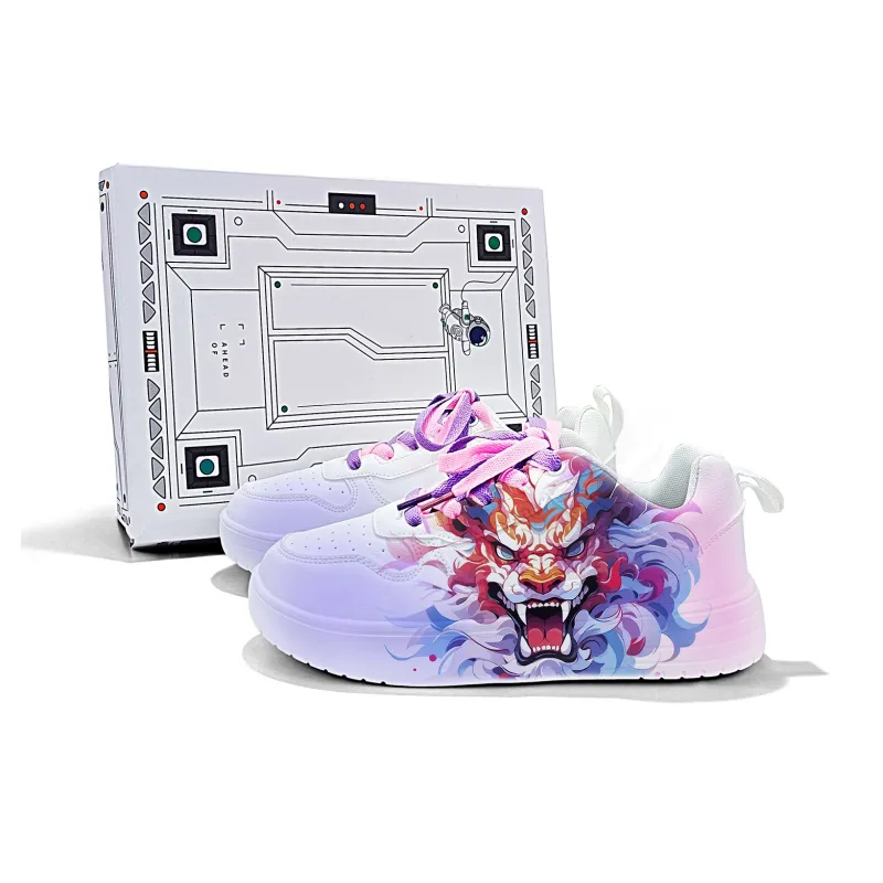Cold Cicadas Yesterday Cushioned Wear-Resistant Lightweight Breathable Low-Top Skateboard Shoes Unisex-1