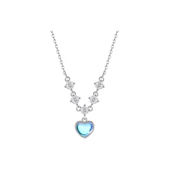 Zheng Baifu Colored Glaze Necklaces Women's