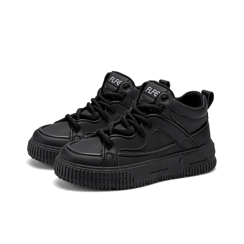 TEXWOOD Anti Slip And Wear Resistant Height Increasing Coverage High Top Skateboard Shoes Men's-15