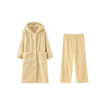 Redu Pajama Set Women's Light Yellow