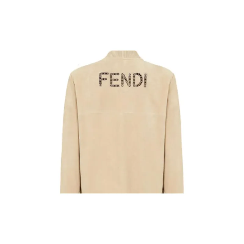 FENDI FW21 Jackets Coats Men's Beige-5