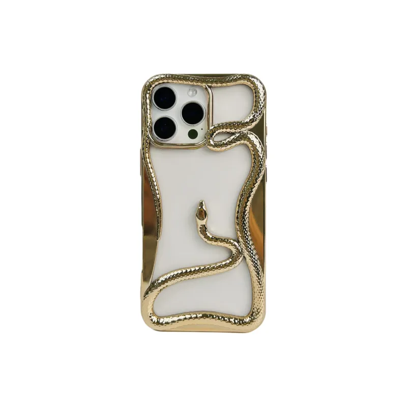 Wei Xin TPU Material Cut Out Snake Year Limited Phone Cases Compatible With IPhone 16/15 Pro Max/Apple 13/14 Pro/Max-3
