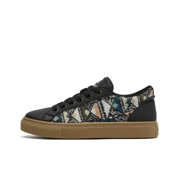 Oak Elephant Low Top Skateboard Shoes Men's Black