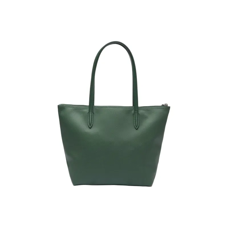 LACOSTE PVC Tote Bag Shopping Bag Handbag Regular Women's Coriander Green-2