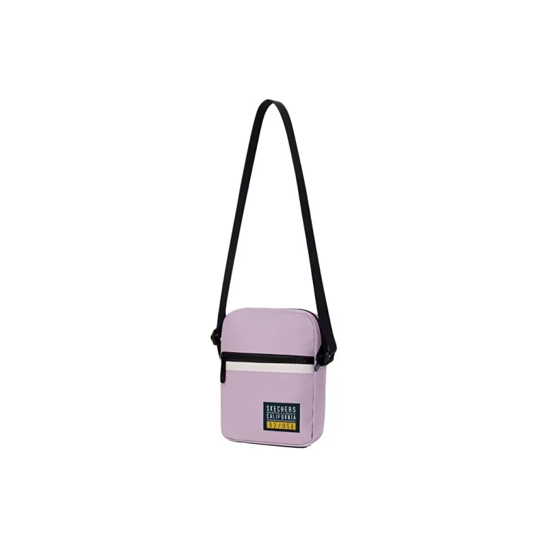 Skechers Fabric Crossbody Bag Shoulder Bag Unisex Light Purple Pink-2