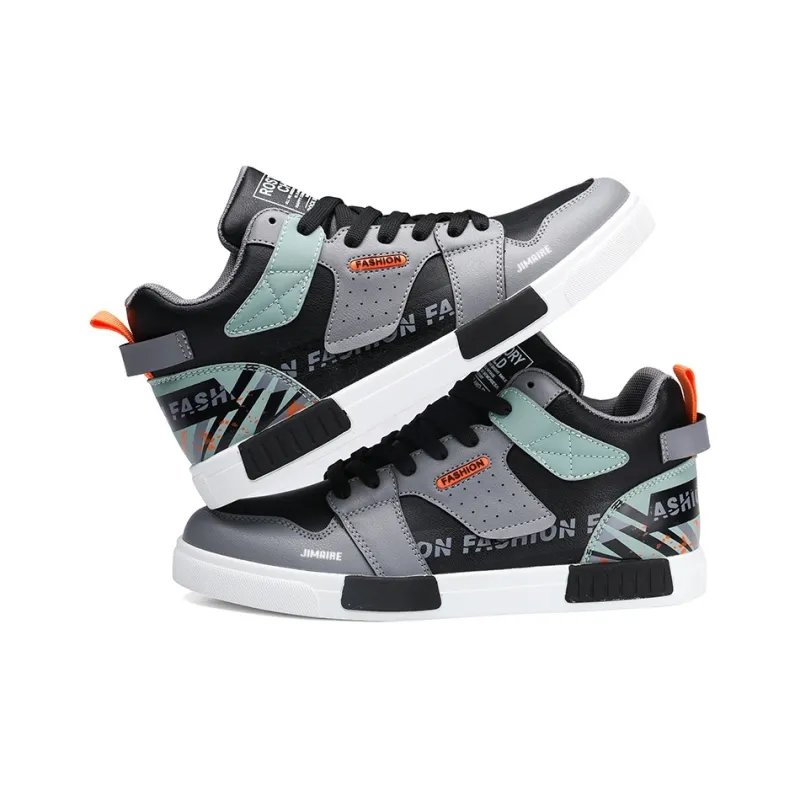 King Jinmai Warm Mid Top Skateboard Shoes Men's-13