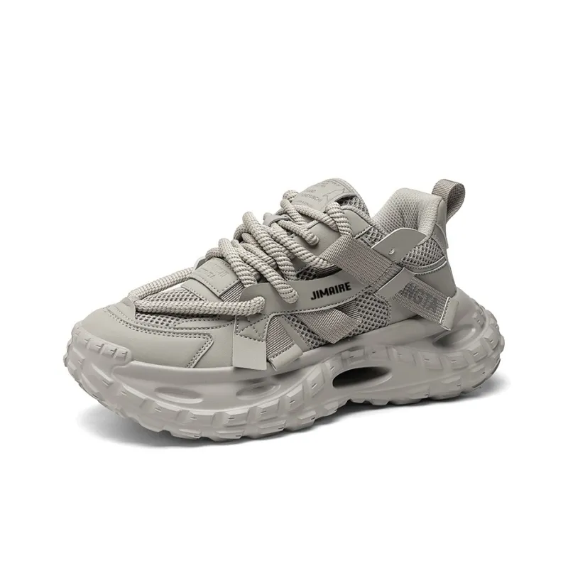 King Jinmai Slip Resistant Low Top Chunky Sneakers Men's-7