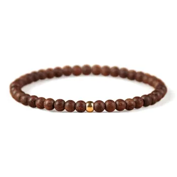 DALONG Golden Sandalwood Bracelets Unisex