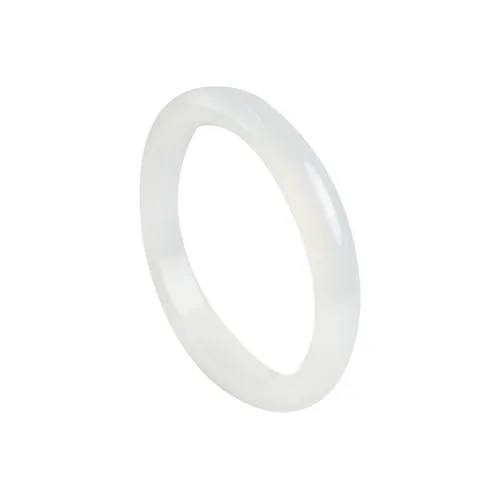 JUPINCUI Agate White Moonlight, Litchi Pulp Jelly, New Chinese Style Bangle, Perfect Accessory For Commute Wear Unisex