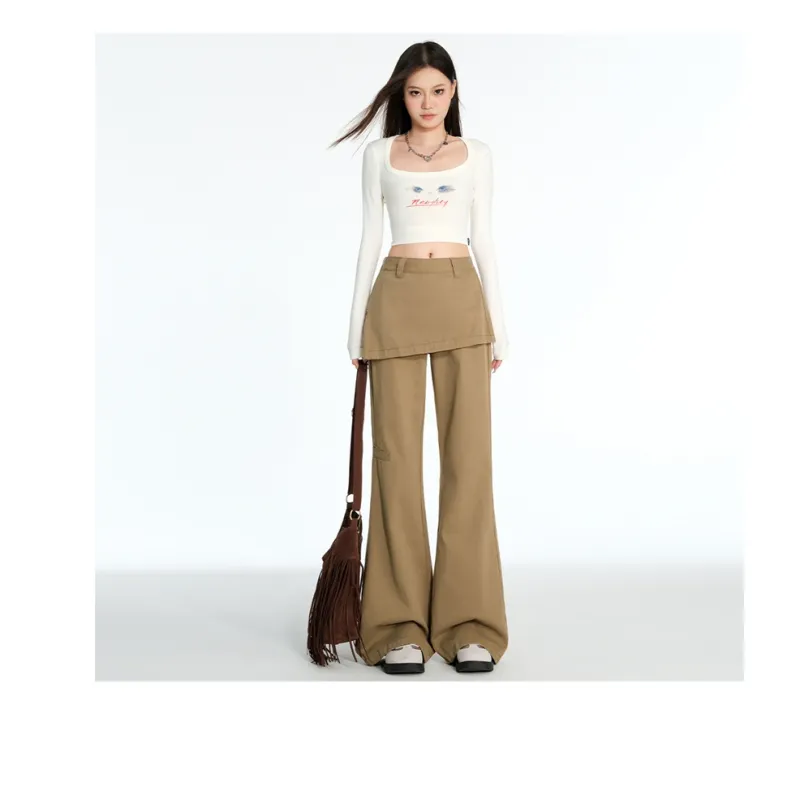 KUNZHUDAXIANG Casual Pants Women's-6
