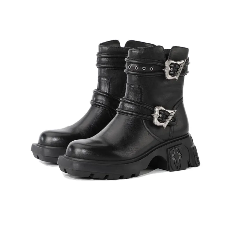 DIBO MANNER Astral Series Ankle Boots 5cm Women's-3