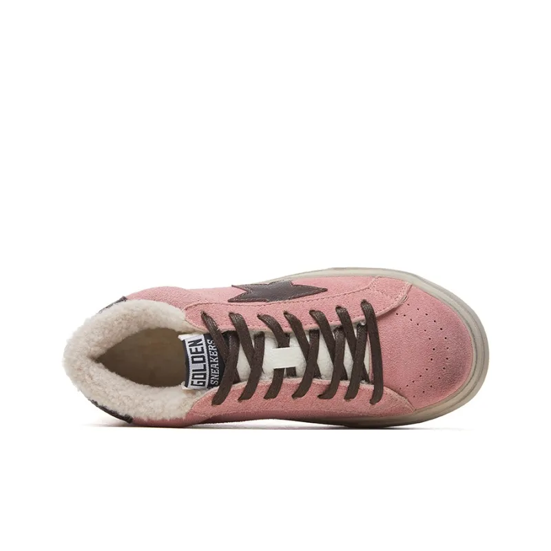BENZI Warm Anti Slip And Wear Resistant Low Top Skateboard Shoes Women's-11