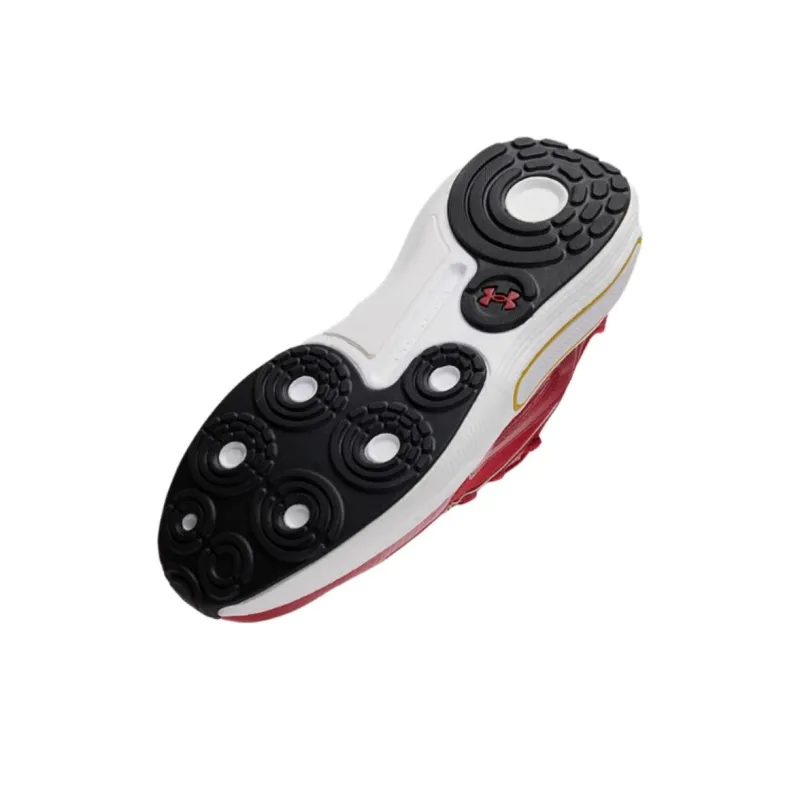 Under Armour Phantom 4 Anti Slip Wear Resistant Low Top Casual Running Shoes Unisex Red-3