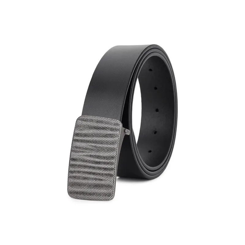 Cows Reign Top Grain Cow Leather Leather Belts Men's 3.7CM-0