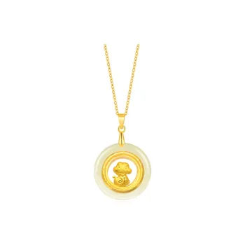 JUICY GRAPE Chalcedony Necklaces Women's
