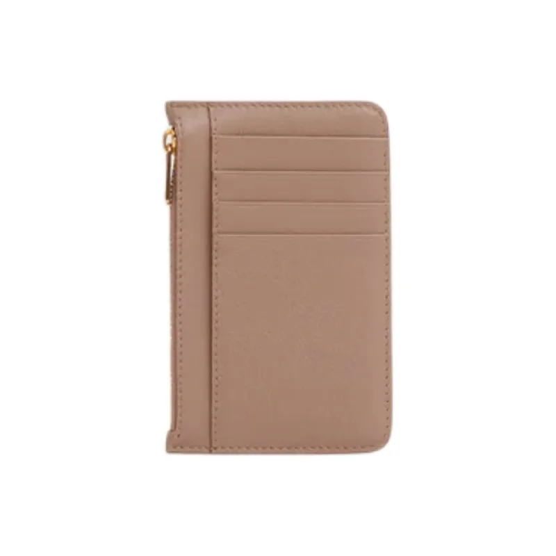 MANSUR GAVRIEL Logo stamp Zipped Card Holder-1
