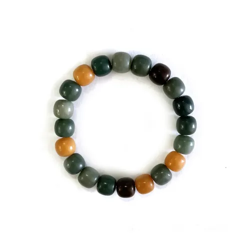 Jinghua Record Barbie Sandalwood Wooden Bracelets Unisex
