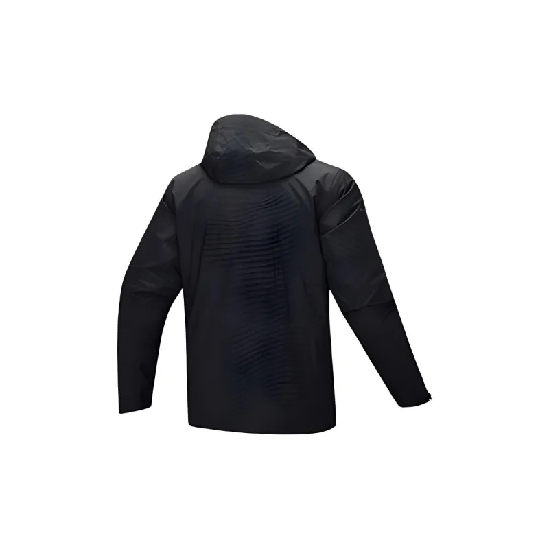 Anta Outdoor Collection Waterproof And Windproof Windbreaker Jacket Men's Basic Black-1