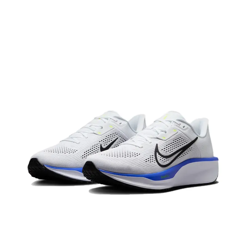 Nike Quest 6 White Hyper Royal Volt Black-2