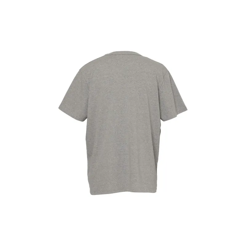 NANGA TACOMA FUJI RECORDS Collaboration DOWN FEATHERS SLEEPING TEAM LOGO TEE T Shirt Men's Heather Gray-1