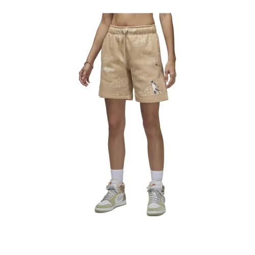 JORDAN Sports Shorts Women's Khaki