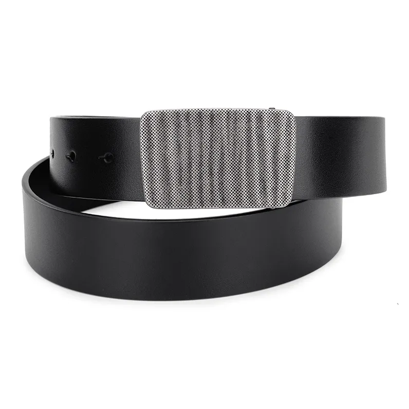 Cows Reign Top Grain Cow Leather Leather Belts Men's 3.7CM-1