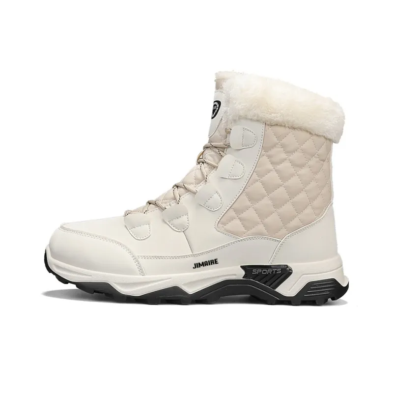 King Jinmai Warm And Water Resistant Short Snow Boots Men's-3