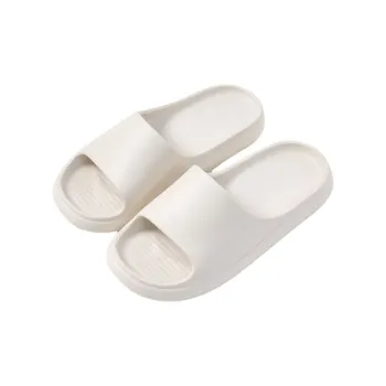UTUNE Minimalist Style Summer Eva Indoor Slip Resistant Bathroom Bathing Home Quiet Sandals, Couple's Home Slippers
