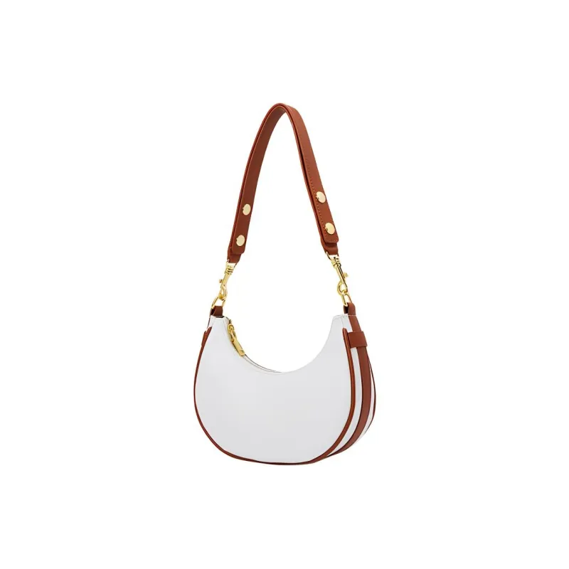 ST&SAT Synthetic Leather Crescent Bag Shoulder Bag Crossbody Handbag Regular Women's Multicolor-5