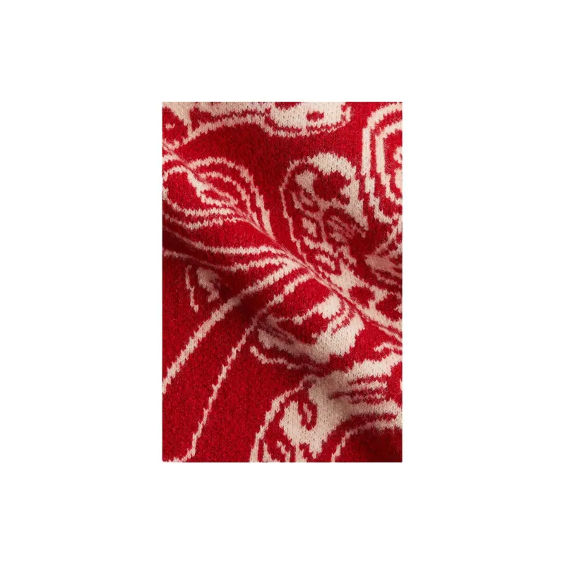 H&M New Year Sweaters Women's Red-1