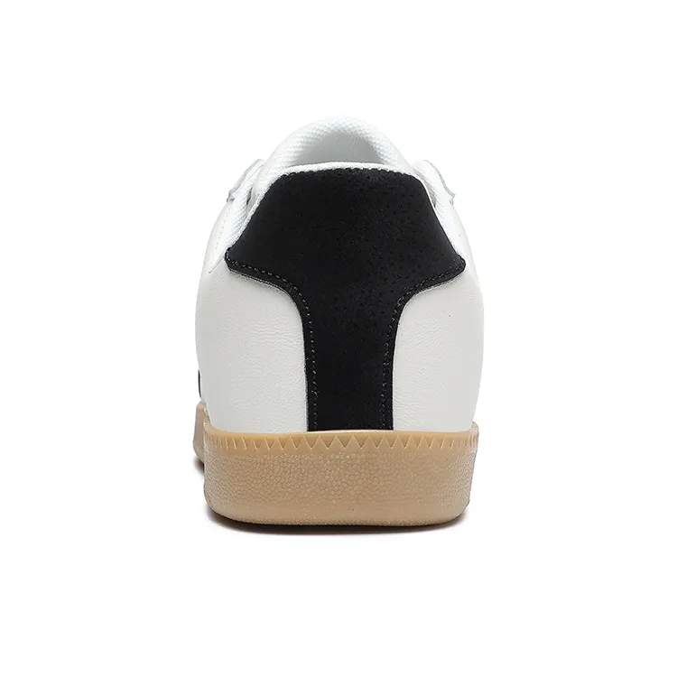 JANECO Anti Slip Wear Resistant Low Top Skateboard Shoes Unisex-4
