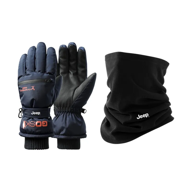 Jeep Touchscreen Available Sports Gloves Men's-11