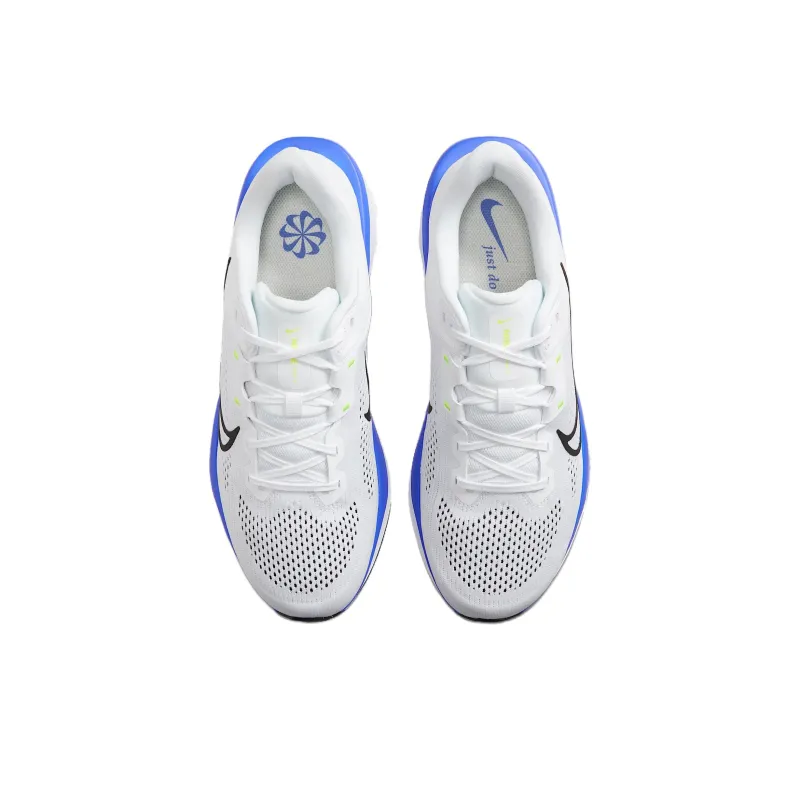 Nike Quest 6 White Hyper Royal Volt Black-3