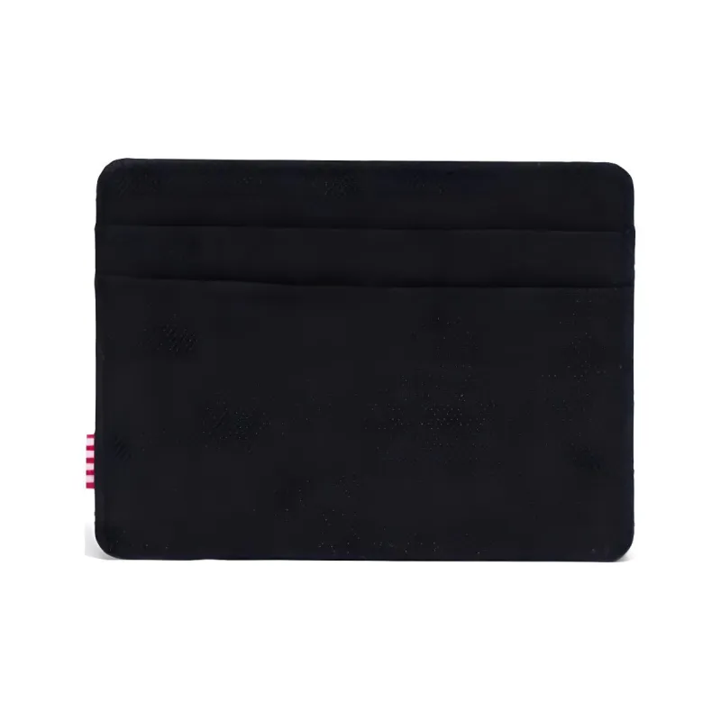 Herschel Recycled Material Card Holder Regular Men's Black-2