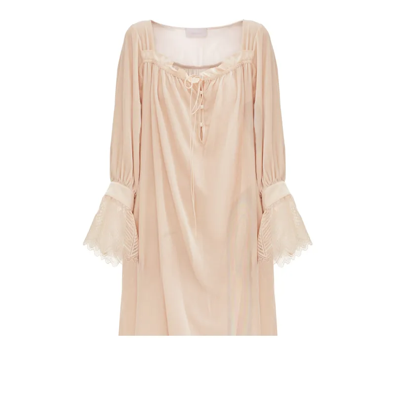 Sangluo Nightgown Women's Champagne-0